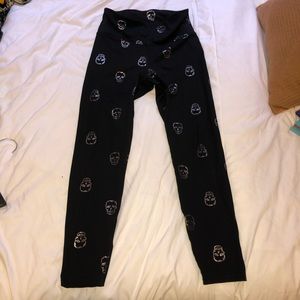 Nanette Lepore Skull Leggings
